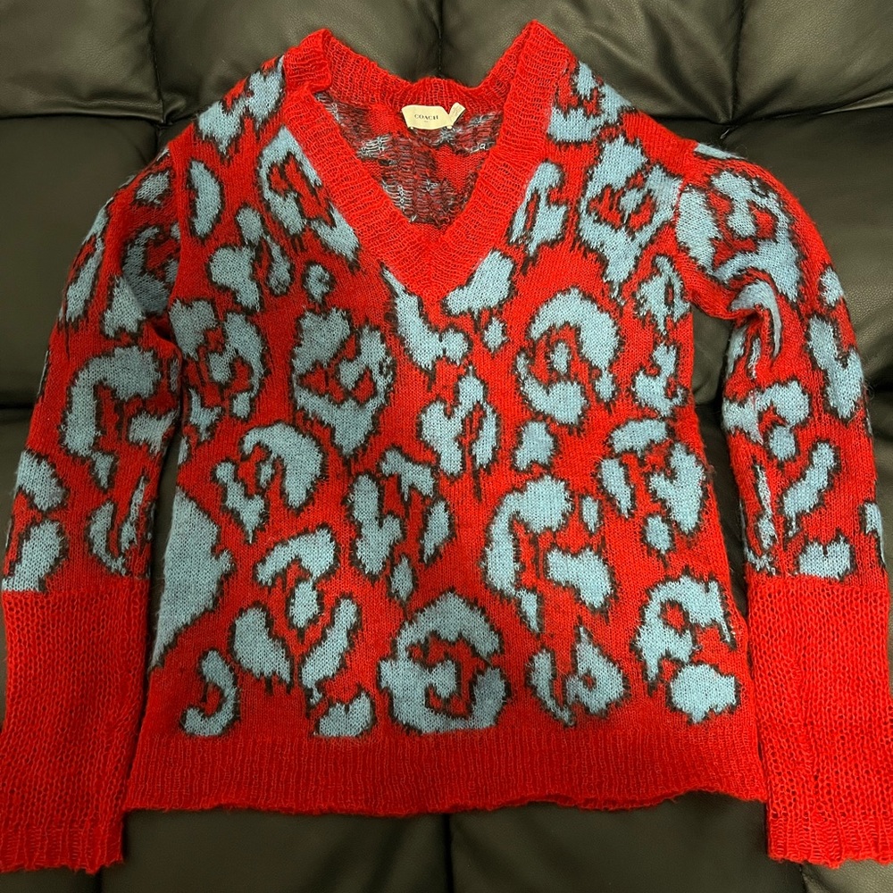 Coach Wool Crewneck Sweater